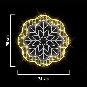 Christmas Snowflake 2D Outdoor Decoration