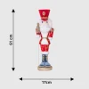 Red Nutcracker Soldier Christmas Decoration