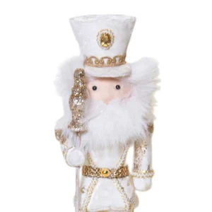 White Nutcracker Soldier Christmas Decoration