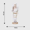 White Nutcracker Soldier Christmas Decoration