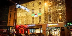 Building Facades Commercial Christmas Lighting