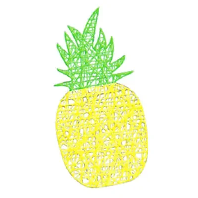 Pineapple for party decoration